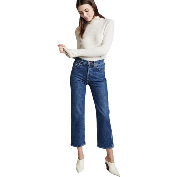 Goldsign | NWOT The Cropped A Jeans in Hayward - Size 32 - Picture 1 of 11